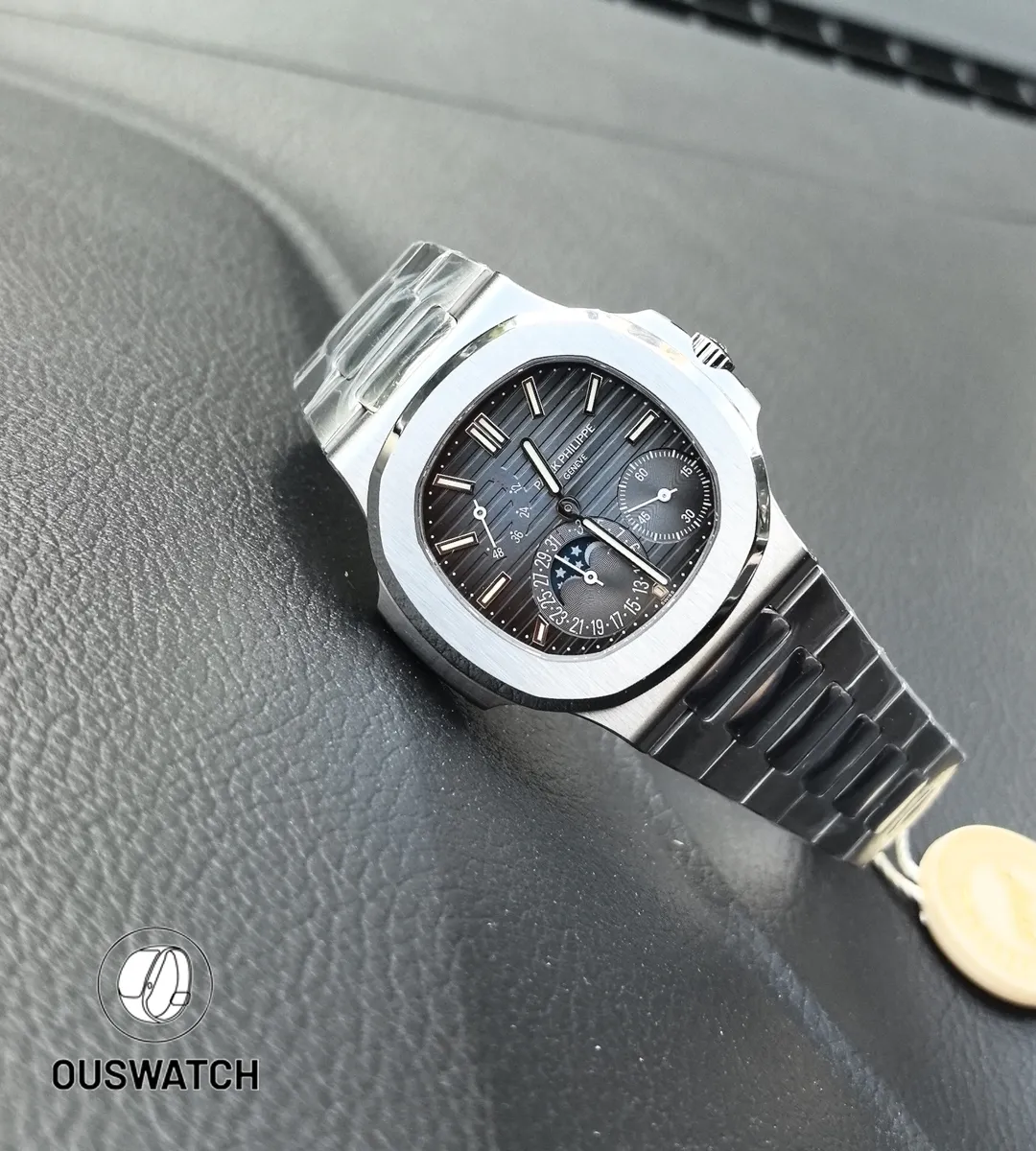 Patek Philippe Nautilus 57121A 001 40mm Blue Dial – 130 Degree Panoramic View