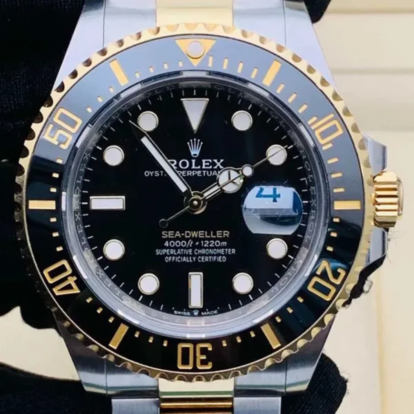 Rolex Deep Sea Dweller 43mm 126603 Two Tone Black Dial Super Clone Watch