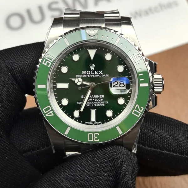 Rolex Submariner Hulk 116610lv Green Dial Stainless Steel 40mm Super Clone