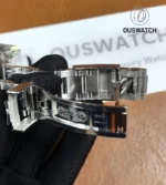 olex Daytona 126500LN 904L stainless steel clasp detail.