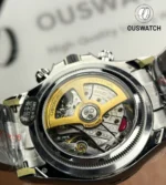 Back view close-up showing the movement and caseback detail of Rolex Daytona Le Mans 126529LN-0001.