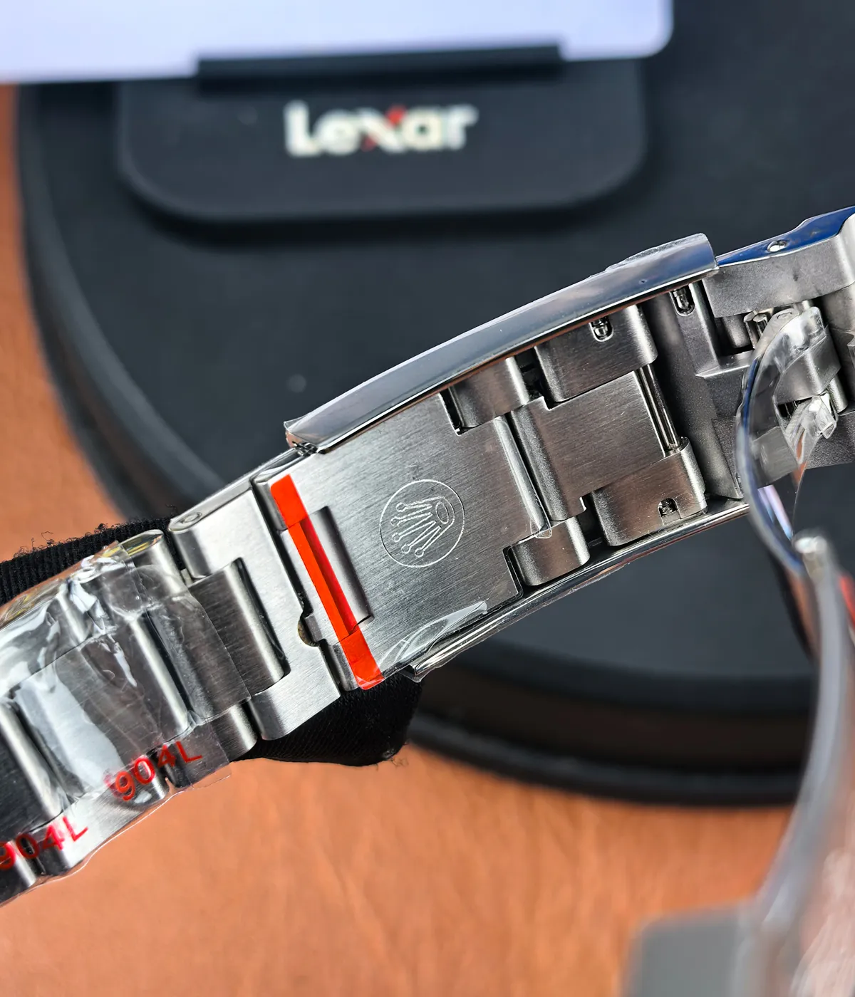rolex deepsea 126600 oystersteel clasp unfolded 1