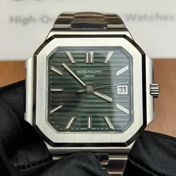 Patek Philippe Cubitus 5821/1A-001 Green Dial Stainless Steel 45mm Super Clone
