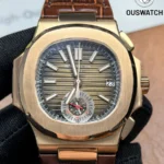 Patek Philippe Nautilus 5980 1R Chronograph Rose Gold Replica