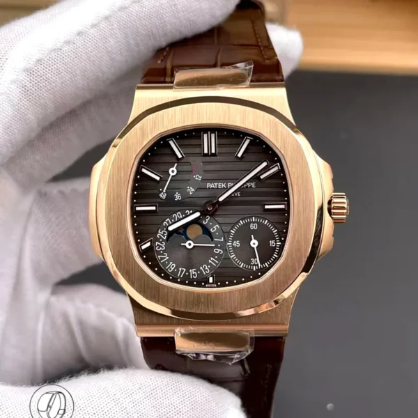 Patek Philippe Nautilus Moonphase 5712-1R-001 Rose gold Super clone