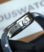 Side profile focused on the crown assembly of the 5164G-001, illustrating crown tube and guard geometry.