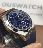 Tight composition of the exterior bezel and adjoining case, focusing on edge chamfers and finish contrast.