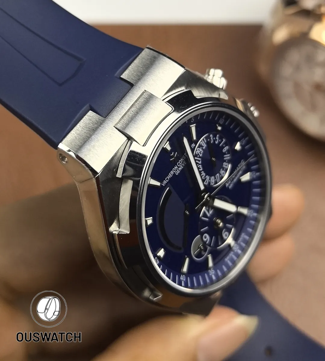 Detailed view of the case-to-lug junction, highlighting precision fitment and the seamless transition to the bracelet.