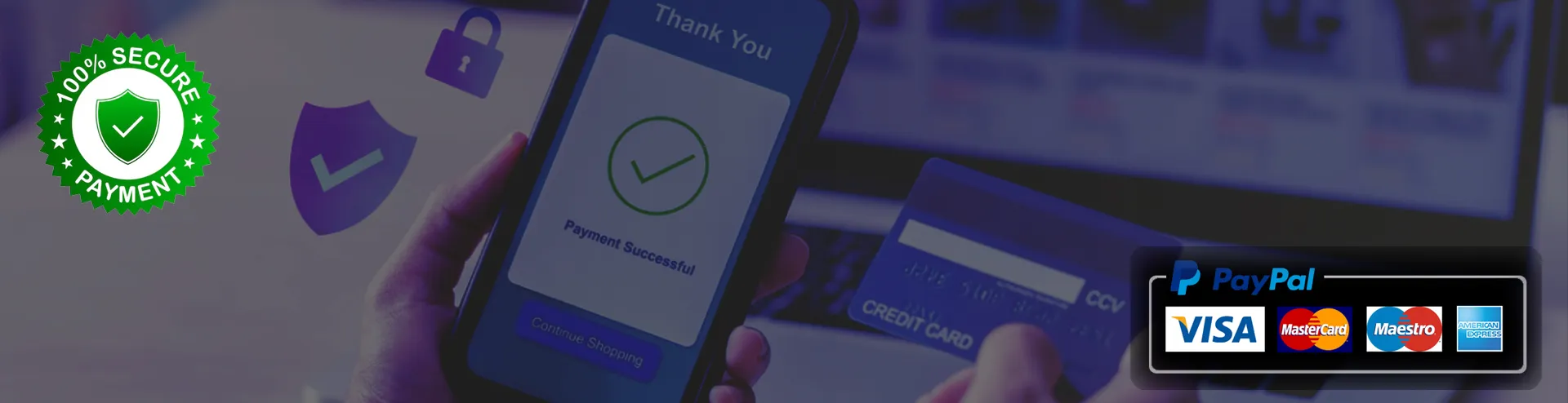 secure payment 100 percent safe