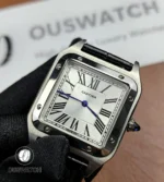 Watch displayed at a 75-degree angle highlighting the case profile and lugs.