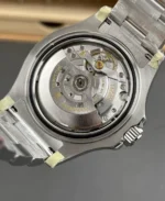 Movement showcase of the Rolex Yacht-Master 40, highlighting the internal mechanical structure.