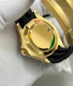 Case back view of the Rolex Yacht-Master 42 super clone, showing the rear case construction and finishing details.