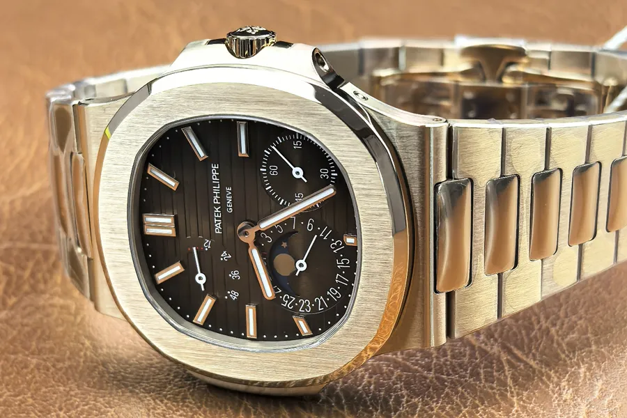 Patek 5712 replica watch Brown Dial 2 11zon