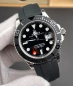 Side view showing the dial of the men's Rolex Yacht-Master 226659 watch.
