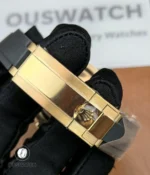 Oysterflex‑style strap and deployant clasp on 126655 super clone