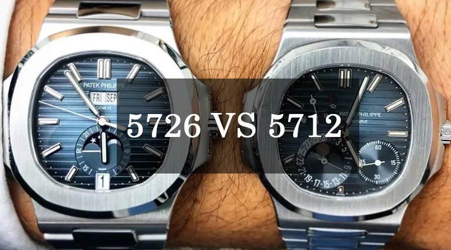 Patek 5712 Replica Compared With 5726 Replica 11zon