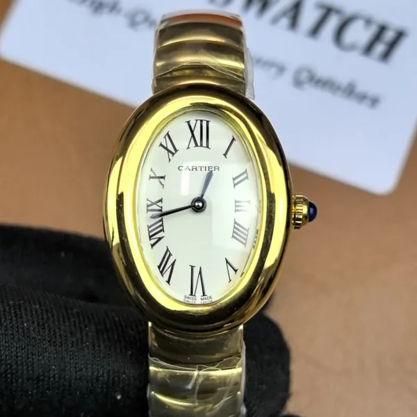 Cartier Baignoire WGBA0013 high-accuracy super clone with Swiss quartz movement front view